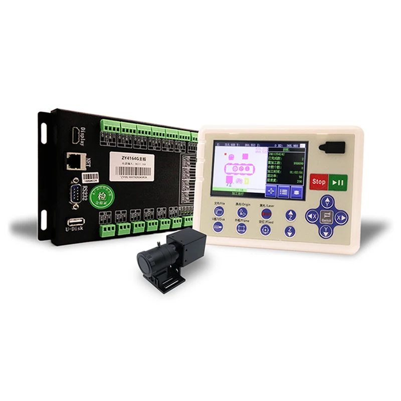 ZY4164G-130 Visuell posisjonering av laserskjæringskontrollsystem for CCD-stoffgravering